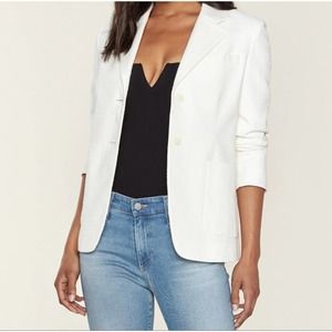 Equipment White Blazer